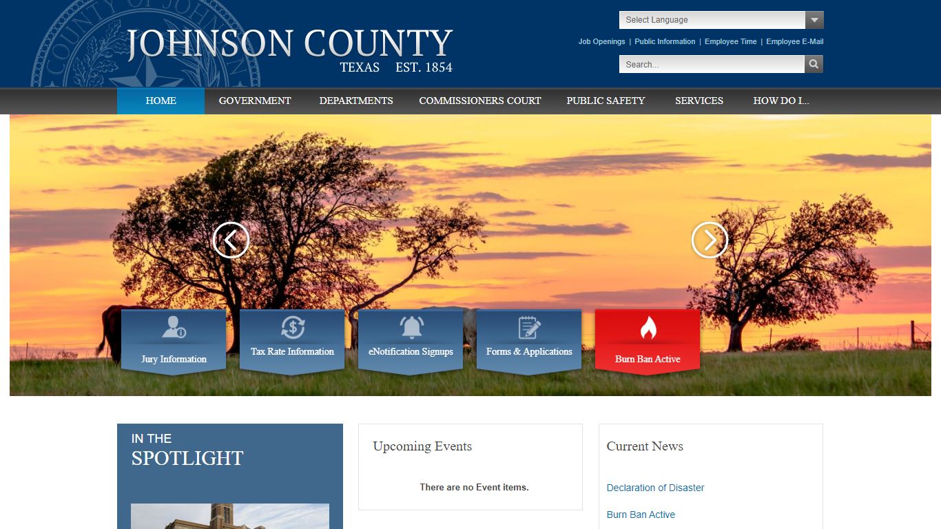 Johnson County, TX | Home